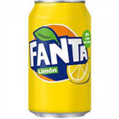 Fanta Lemon 330ml cans x 24
