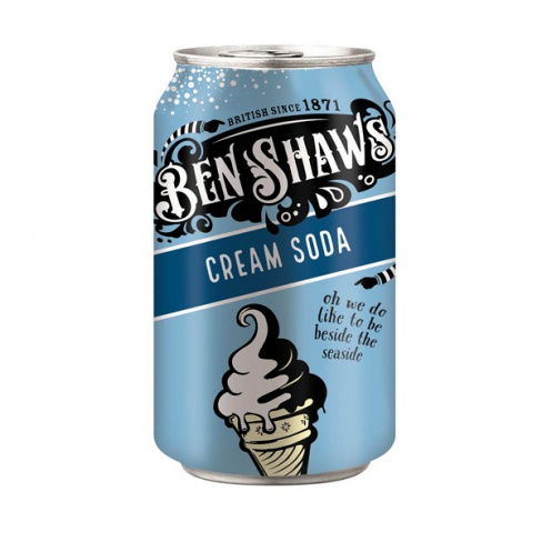 Benshaw cream soda 330ml x 24