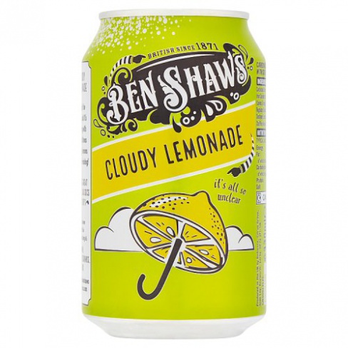 Ben Shaws cloudy lemonade 330ml x 24