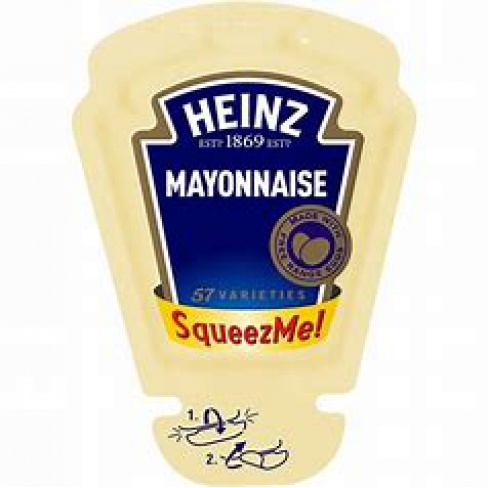 Heinz Squeeze me Mayonnaise sauce 70's