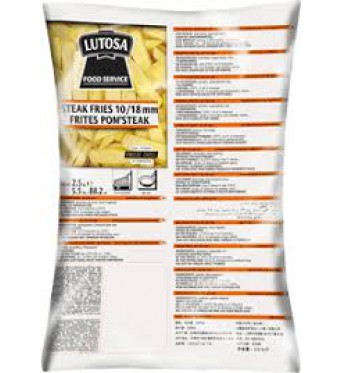 Lutosa foodservice  steak chip  ( 10mm x 18mm)  x 10kg