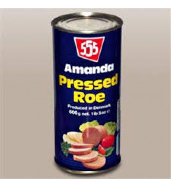 Amanda pressed cod roe tins - 600g