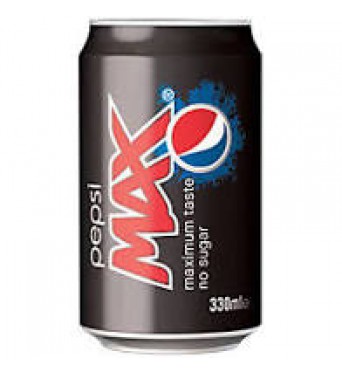 Pepsi Max GB cans 330ml  x 24
