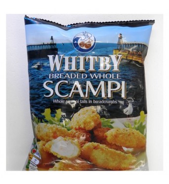 WHITBY BREADED WHOLETAIL SCAMPI  10 X 450 GRAM