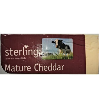 Mature cheese block 5kg approx
