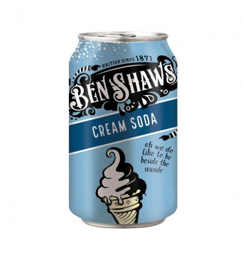 Ben Shaws cream soda 330ml x 24