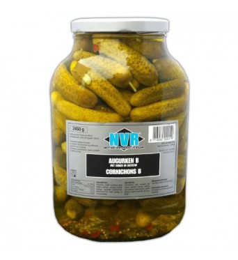 Pickled gherkin jar 2.45kg