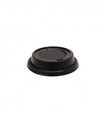 12/16oz  Black domed lids for Double walled cup