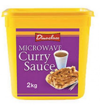 Dinaclass  microwave curry sauce  2 X  2.5kg