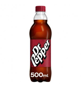 Dr. Pepper bottles UK 500ml x 12